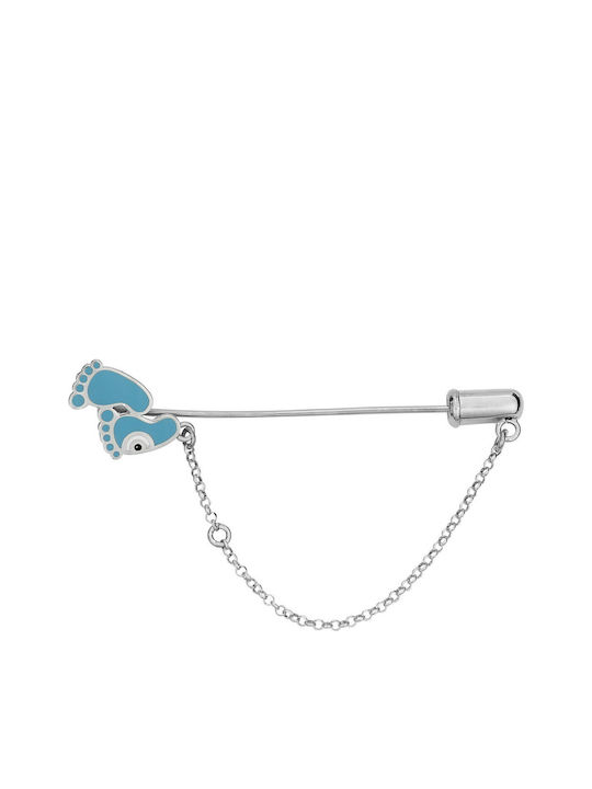 Verorama Child Safety Pin made of Silver for Boy