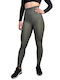 Women's Long Firming High Waist & Push Up Khaki Leggings