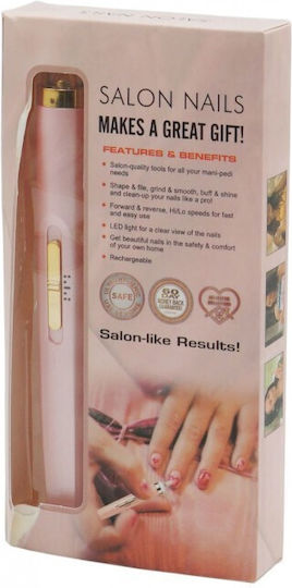 Nagelfräser Batterie Rosa