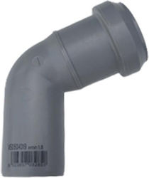 Valsir Pipe Elbow Fitting Polypropylene 50mm 504031