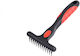 Rosewood Comb Large Dogs for Coat Grooming Burgundy