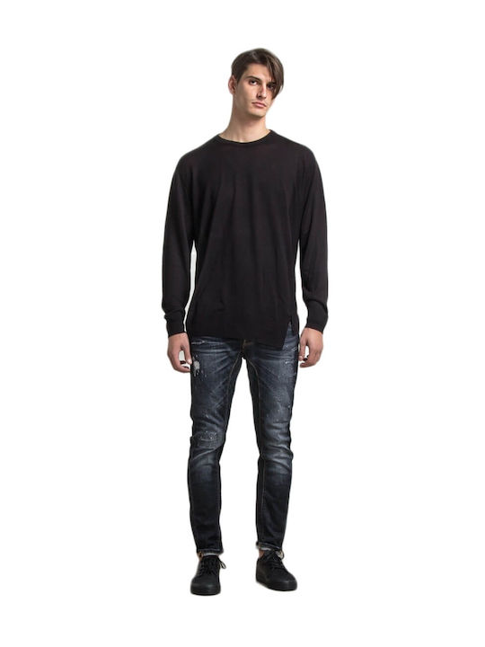 Ανδρικό Παντελόνι Ελαστικό Slim Fit Μπλε