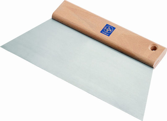 Lux Tools Spatula Metal 250x250mm cu Mâner de Lemn