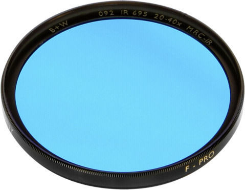 B+W F-pro IR Lens Filter Diameter 46mm with MRC Coating Scratch Resistant for Photography Lenses