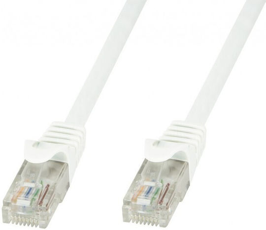 Techly U/UTP Cat.6 (Gigabit) Καλώδιο Δικτύου Ethernet 1m Λευκό