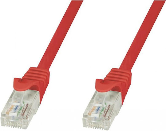 Techly U/UTP Kat.6 Gigabit Netzwerkkabel Ethernet 20m Rotes