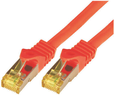 MCAB U/UTP Cat.7 Καλώδιο Δικτύου Ethernet 2m Κόκκινο