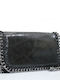 Leather Women's Bag Shoulder Black