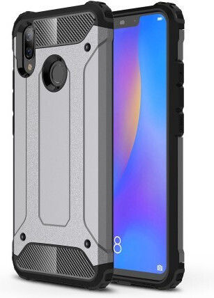 Mad Mask Back Cover Πλαστικό Γκρι (Huawei P Smart+)