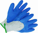 Lux Gloves Work Blue Latex