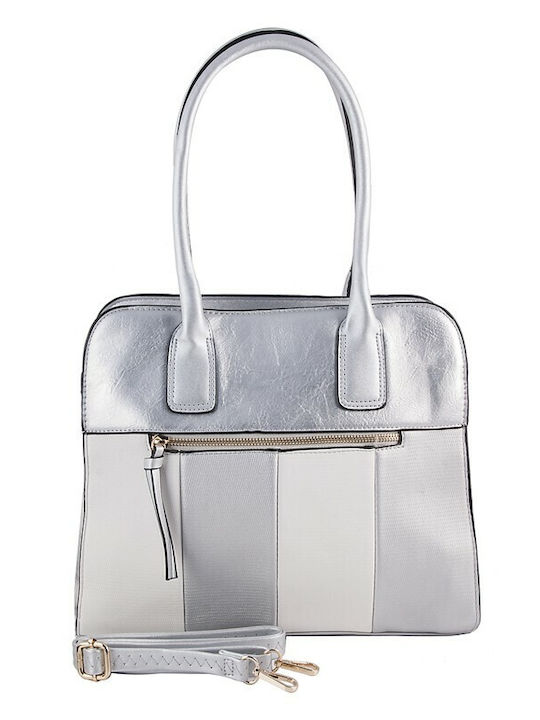 V-store Women's Bag Shoulder Silver