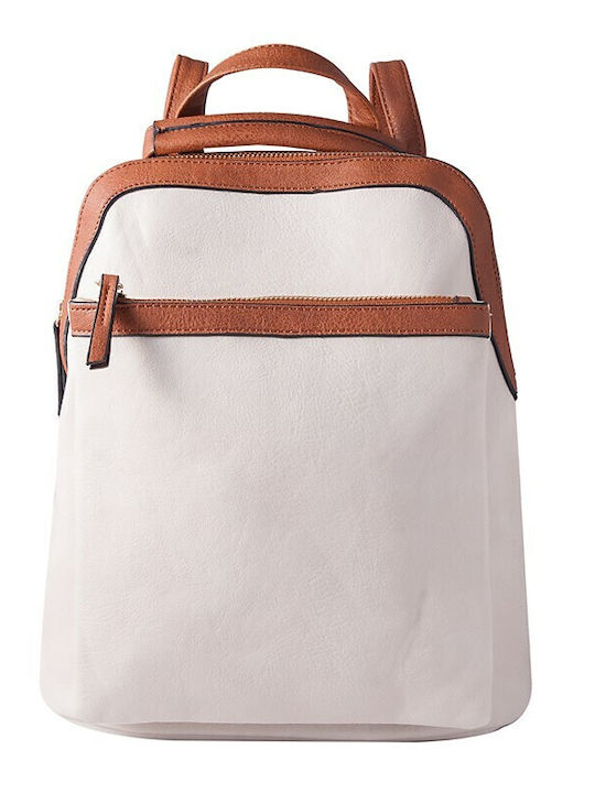 V-store Damen Tasche Rucksack Beige