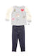 Kids' Set with Pants Winter 2pcs Gray