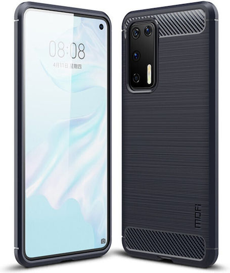 Mofi Brushed Back Cover Σιλικόνης Μπλε (Huawei P40)