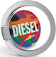 Diesel Βάση Γραφείου για Κινητό σε Πολύχρωμο χρώμα