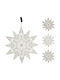 ArteLibre Christmas Snowflake Ornament 50x50cm