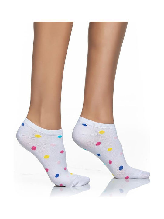 Inizio Socks with Design WHITE