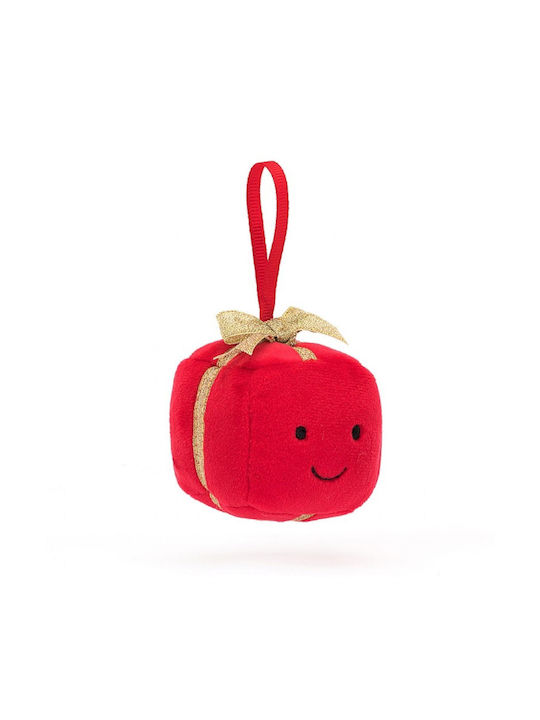 Jellycat Ornament de Crăciun Roșu cu Pulbere de Aur cu Paiete