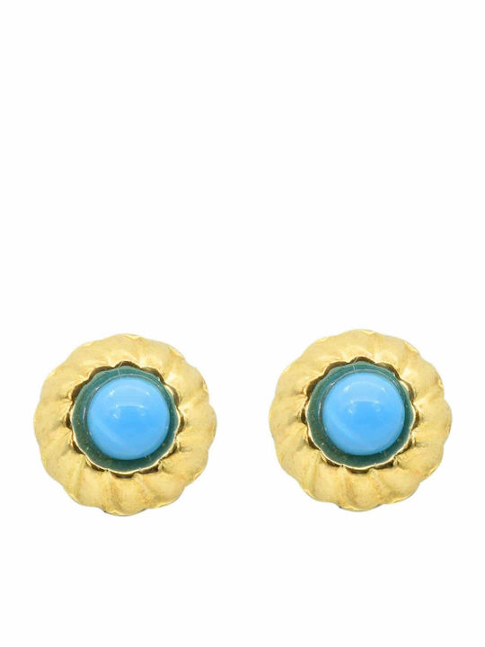 Kids Earrings Studs made of Gold 9K