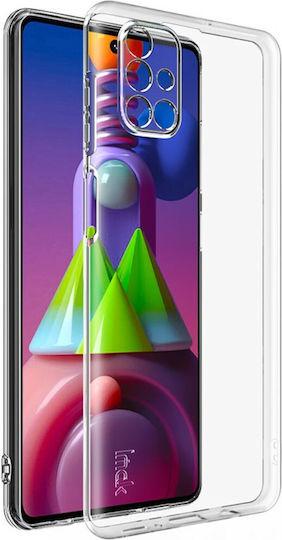 Imak Ux-5 Series Soft Back Cover Silicone White (Galaxy M51)