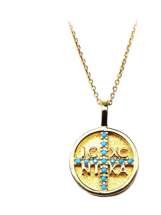 Polytimo Anhänger Konstantin-Münze Gold 14K Polytimo Anhänger Konstantin-Münze Gold 14K