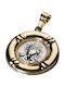 Tasoulis Jewellery Collection Μενταγιόν Παιδικό Φυλαχτό με τον Ιησού Χριστό από Χρυσό 14K 4525-TJKF5