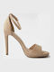 Suede Sandalen Rosa