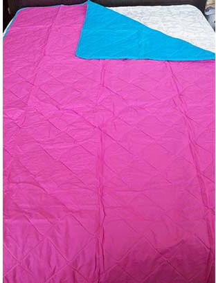 VS Home Cuvertură Single Bumbac Roz 160x240cm