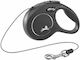 Flexi Dog Leash/Lead Strap in Black color 3m up to 8kg