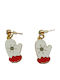 Tatu Moyo Ohrringe aus Gold 14K