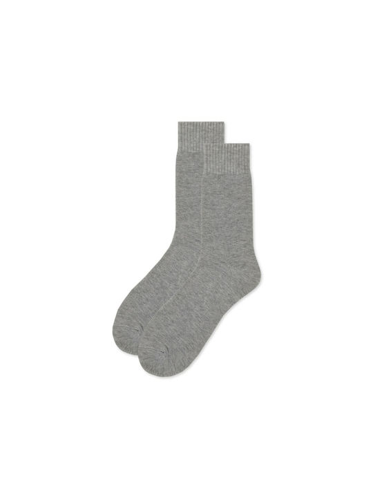 YTLI Solid Color Socks GRI