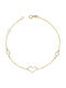 Katsigiannis Kids Bracelet from Gold 9K with Heart