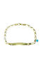 Katsigiannis Kids Bracelet ID from Gold 9K