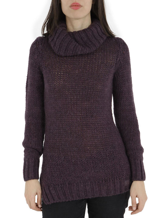 Freddy Women's Long Sleeve Sweater Purple
