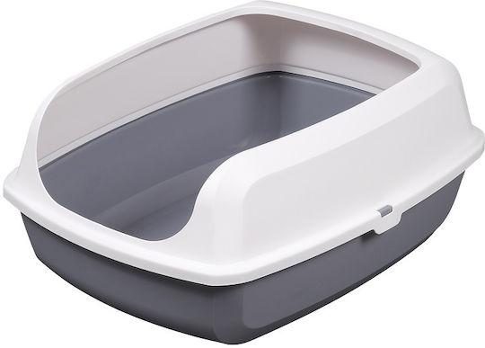 Pet Interest Cat Toilet Closed Gray L50.5 x W37.5 x H19.5cm