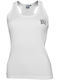 Benlee Damen Sportliches Bluse Ärmellos White