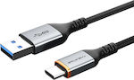 Cabletime USB 2.0 Cable USB-C male - USB-C Μαύρο 0.5m (CT-AMCMG1-AG05)