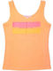 Devergo Γυναικεία Αθλητική Μπλούζα Αμάνικη Orange