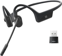 Shokz Opencomm UC с USB-A донгъл Безжични Bone Conduction Мултимедийни слушалки с микрофон и връзка Bluetooth