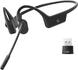 Shokz Opencomm UC cu dongle USB-A Fără fir Bone Conduction Căști Multimedia cu microfon și conexiune Bluetooth