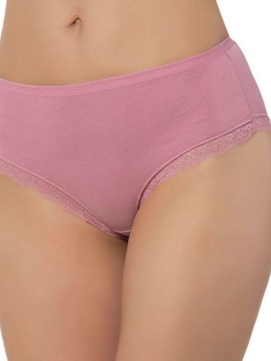 Sexen Висока талия Дамско Слип Pastel Pink