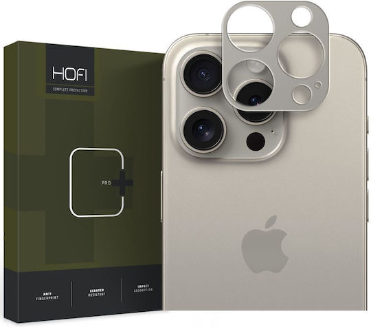 Hofi Pro+ Προστασία Κάμερας Μεταλλικό Πλαίσιο Γκρι για το iPhone 15 Pro / 15 Pro Max