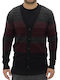 Men's Cardigan Bordeaux