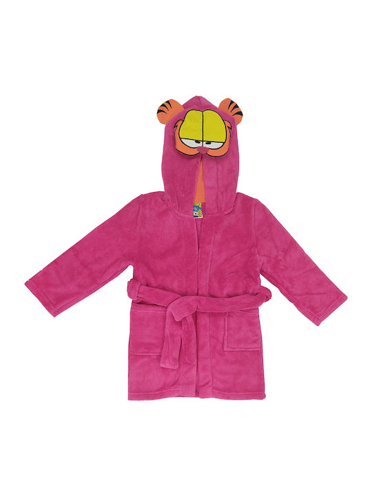 Like Παιδική Ρόμπα Χειμωνιάτικη Fleece Φούξια