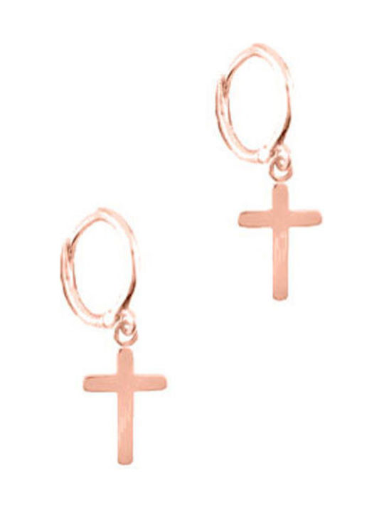 Earrings Hoops made of Silver Gold Plated