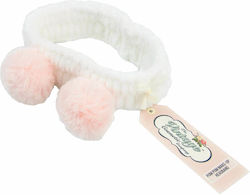 The Vintage Cosmetic Company Hairband for Makeup White