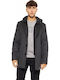 Herren Mantel dark grey