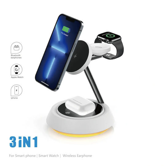 Wiwu Аσύρματος Зарядно Устройство (Qi Pad) 15W