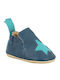 Kinderhausschuhe Stiefel Blau