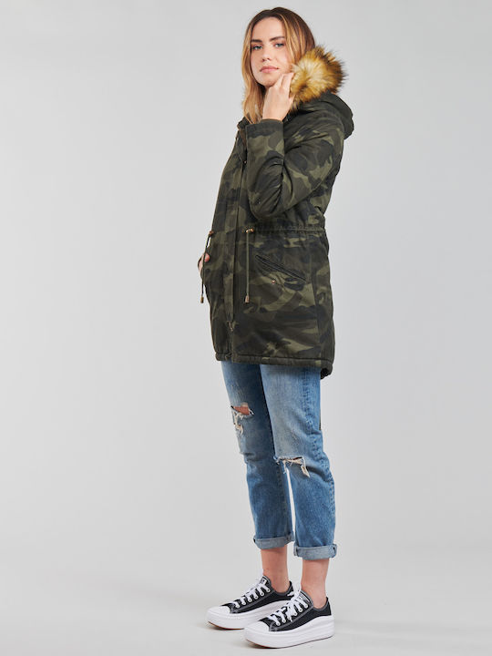 Yurban Μπουφάν Parka Χακί